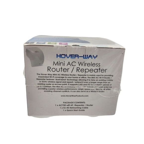 Hover-Way Mini Wireless Router Repeater AC750 - Picture 5 of 6